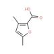 3,5-Dimethyl-furan-2-carboxylic acid (CAS 34297-68-2) - chemical structure image