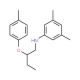 3,5-Dimethyl-N-[2-(4-methylphenoxy)butyl]aniline - chemical structure image