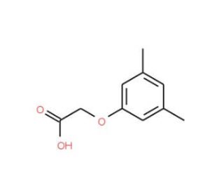 (3,5-Dimethyl-phenoxy)-acetic acid (CAS 5406-14-4) - chemical structure image