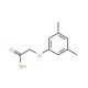 (3,5-Dimethyl-phenoxy)-acetic acid (CAS 5406-14-4) - chemical structure image