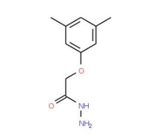 (3,5-Dimethyl-phenoxy)-acetic acid hydrazide (CAS 83798-15-6) - chemical structure image