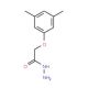 (3,5-Dimethyl-phenoxy)-acetic acid hydrazide (CAS 83798-15-6) - chemical structure image
