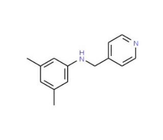(3,5-Dimethyl-phenyl)-pyridin-4-ylmethyl-amine - chemical structure image