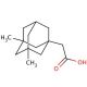 3,5-Dimethyladamantane-1-acetic acid (CAS 14202-14-3) - chemical structure image