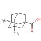 3,5-Dimethyladamantane-1-carboxylic acid (CAS 14670-94-1) - chemical structure image
