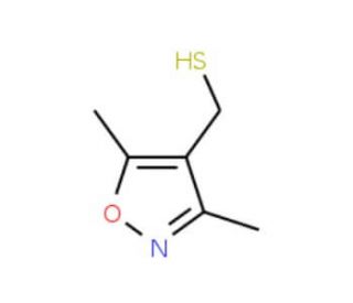 (3,5-dimethylisoxazol-4-yl)methanethiol - chemical structure image