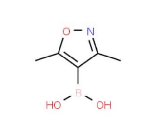 3,5-Dimethylisoxazole-4-boronic acid (CAS 16114-47-9) - chemical structure image