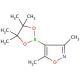 3,5-Dimethylisoxazole-4-boronic acid pinacol ester (CAS 832114-00-8) - chemical structure image