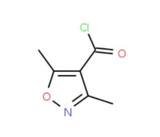 3,5-Dimethylisoxazole-4-carbonyl chloride (CAS 31301-45-8) - chemical structure image