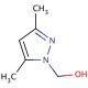3,5-Dimethylpyrazole-1-methanol (CAS 85264-33-1) - chemical structure image