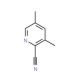 3,5-Dimethylpyridine-2-carbonitrile (CAS 7584-09-0) - chemical structure image
