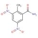 3,5-Dinitro-o-toluamide (CAS 148-01-6) - chemical structure image