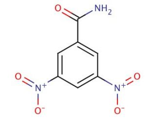 3,5-Dinitrobenzamide (CAS 121-81-3) - chemical structure image