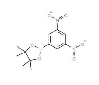 3,5-Dinitrophenylboronic acid, pinacol ester (CAS 428820-95-5) - chemical structure image
