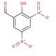 3,5-Dinitrosalicylaldehyde (CAS 2460-59-5) - chemical structure image