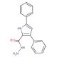 3,5-Diphenyl-1H-pyrrole-2-carbohydrazide - chemical structure image