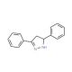 3,5-Diphenyl-4,5-dihydro-1H-pyrazole (CAS 16619-60-6) - chemical structure image