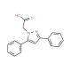 (3,5-Diphenyl-pyrazol-1-yl)-acetic acid (CAS 93323-67-2) - chemical structure image
