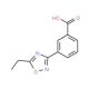 3-(5-Ethyl-1,2,4-oxadiazol-3-yl)benzoic acid (CAS 859155-81-0) - chemical structure image