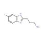 3-(5-Fluoro-1H-benzoimidazol-2-yl)-propylamine (CAS 883541-03-5) - chemical structure image