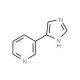3-(5-Imidazolyl)pyridine (CAS 51746-85-1) - chemical structure image