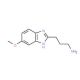 3-(5-Methoxy-1H-benzimidazol-2-yl)propan-1-amine - chemical structure image