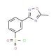 3-(5-Methyl-1,2,4-oxadiazol-3-yl)benzenesulphonyl chloride, tech (CAS 10185-62-3) - chemical structure image
