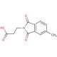 3-(5-methyl-1,3-dioxo-1,3-dihydro-2H-isoindol-2-yl)propanoic acid - chemical structure image