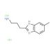 3-(5-Methyl-1H-benzoimidazol-2-yl)-propylamine dihydrochloride - chemical structure image