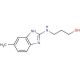 3-(5-Methyl-1H-benzoimidazol-2-ylamino)-propan-1-ol (CAS 302812-86-8) - chemical structure image