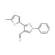 3-(5-Methyl-furan-2-yl)-1-phenyl-1H-pyrazole-4-carbaldehyde (CAS 210825-08-4) - chemical structure image