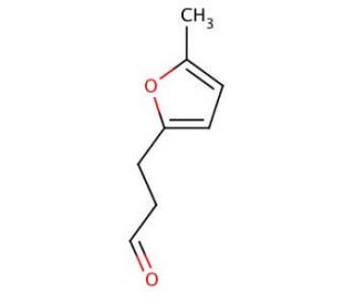3-(5-Methyl-furan-2-yl)-propionaldehyde (CAS 34756-16-6) - chemical structure image