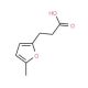 3-(5-Methyl-furan-2-yl)-propionic acid - chemical structure image