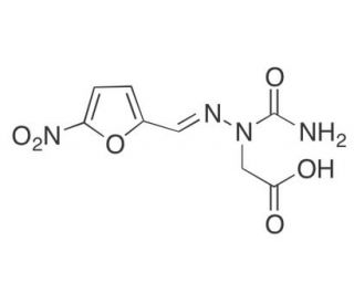 3-(5-Nitrofurfurylideneamino)hydantoic Acid (CAS 63981-22-6) - chemical structure image