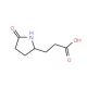 3-(5-Oxo-pyrrolidin-2-yl)-propionic acid (CAS 7766-86-1) - chemical structure image