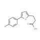 3-(5-p-Tolyl-furan-2-yl)-propionic acid (CAS 23589-06-2) - chemical structure image