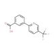 3-[5-(Trifluoromethyl)-2-pyridinyl]-benzenecarboxylic acid - chemical structure image