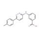 3-{[6-(4-Methylphenyl)pyridazin-3-yl]-amino}benzoic acid - chemical structure image
