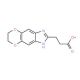 3-(6,7-Dihydro-1H-5,8-dioxa-1,3-diaza-cyclopenta[b]naphthalen-2-yl)-propionic acid - chemical structure image