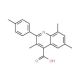 3,6,8-Trimethyl-2-(4-methylphenyl)quinoline-4-carboxylic acid - chemical structure image