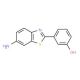 3-(6-Amino-benzothiazol-2-yl)-phenol - chemical structure image
