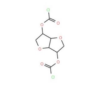 3,6-Bis[(chlorocarbonyl)oxy]hexahydrofuro-[3,2-b]furan - chemical structure image