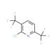 3,6-Bis(trifluoromethyl)-2-chloropyridine (CAS 175136-26-2) - chemical structure image