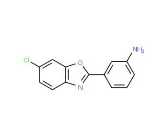 3-(6-Chloro-1,3-benzoxazol-2-yl)aniline - chemical structure image