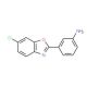 3-(6-Chloro-1,3-benzoxazol-2-yl)aniline - chemical structure image