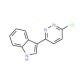 3-(6-Chloro-3-pyridazinyl)-1H-indole (CAS 129287-26-9) - chemical structure image