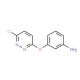 3-(6-Chloro-3-pyridazinyloxy)phenylamine (CAS 30184-98-6) - chemical structure image