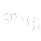 3-[(6-Chlorothiazolo[5,4-b]pyridin-2-yl)methoxy]-2,6-difluorobenzamide (CAS 951120-33-5) - chemical structure image
