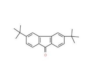 3,6-Di-tert-butylfluorenone (CAS 58775-15-8) - chemical structure image