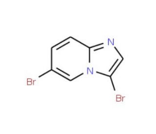 3,6-Dibromoimidazo[1,2-a]pyridine (CAS 1065074-14-7) - chemical structure image